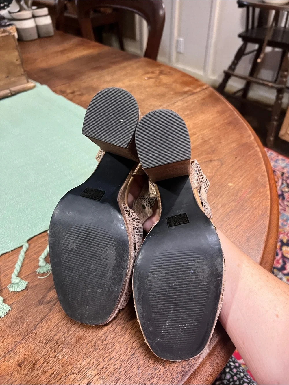 Free People chunky platform